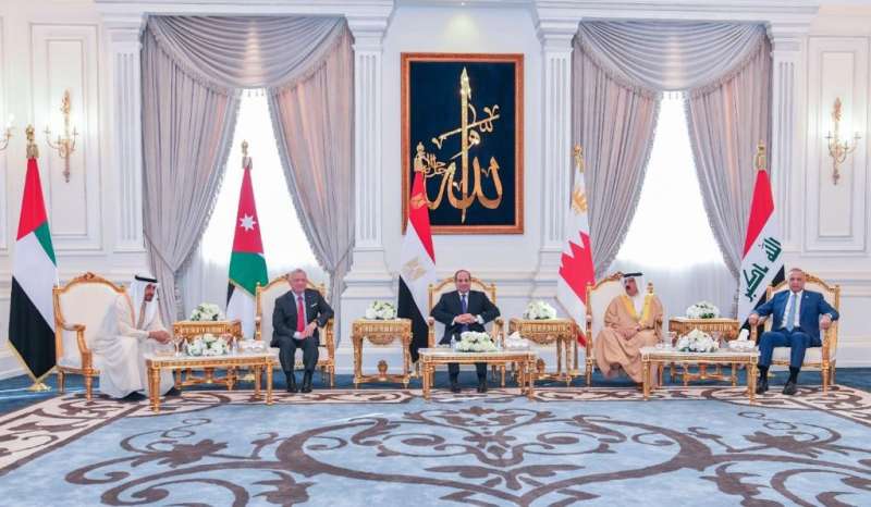 متحدث الرئاسة ينشر صور اللقاء الأخوي بين الرئيس السيسي وقادة «الإمارات والأردن والبحرين والعراق» بالعلمين