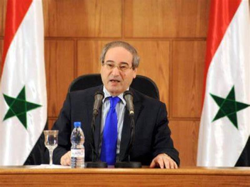 وزير الخارجية السوري فيصل المقداد 