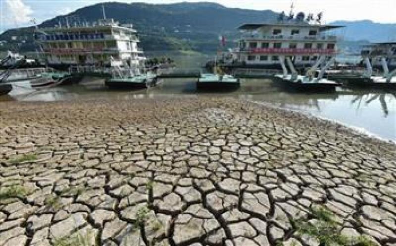 الجفاف والحرارة في جنوب غرب الصين