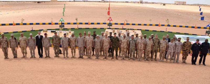 ختام فعاليات التدريب المشترك ” هرقل -2 ” بقاعدة محمد نجيب العسكرية 