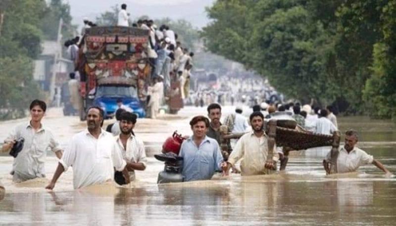 طوفان من الفيضانات يجتاح باكستان