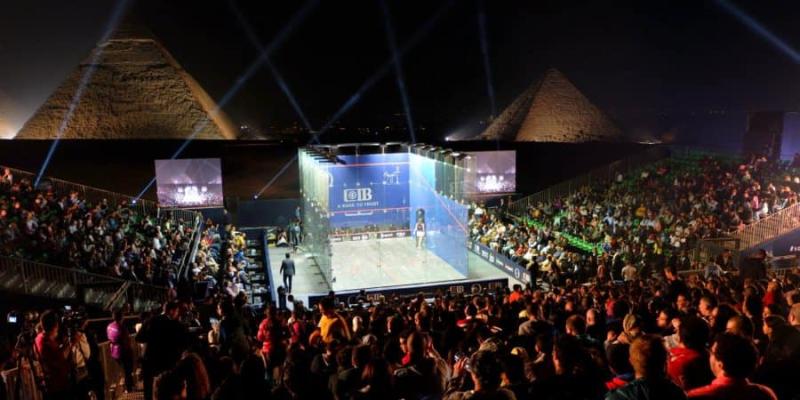 بطولة مصر الدولية تحت سفح الأهرامات