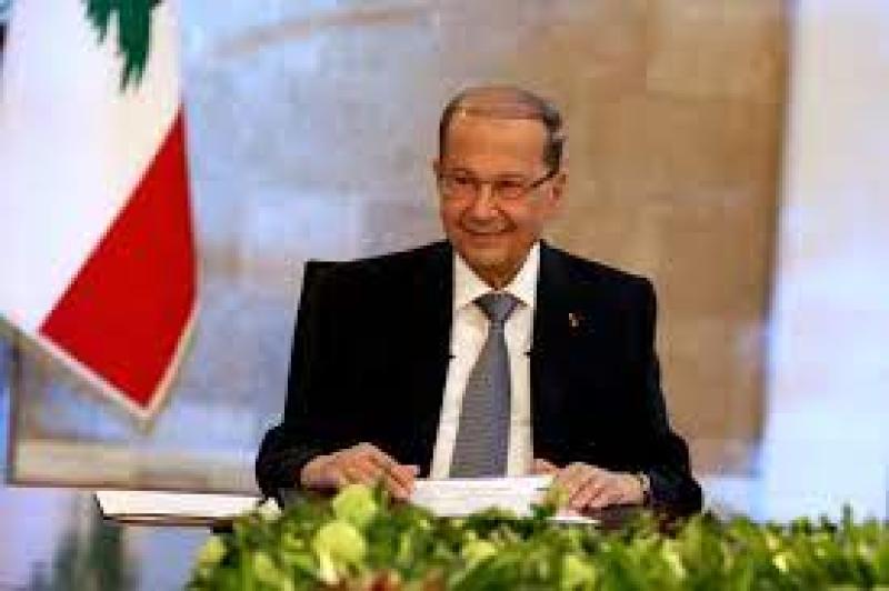 الرئيس اللبنانى ميشيل عون