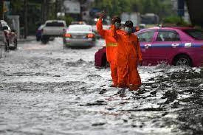 أمطار وفيضانات في تايلاند