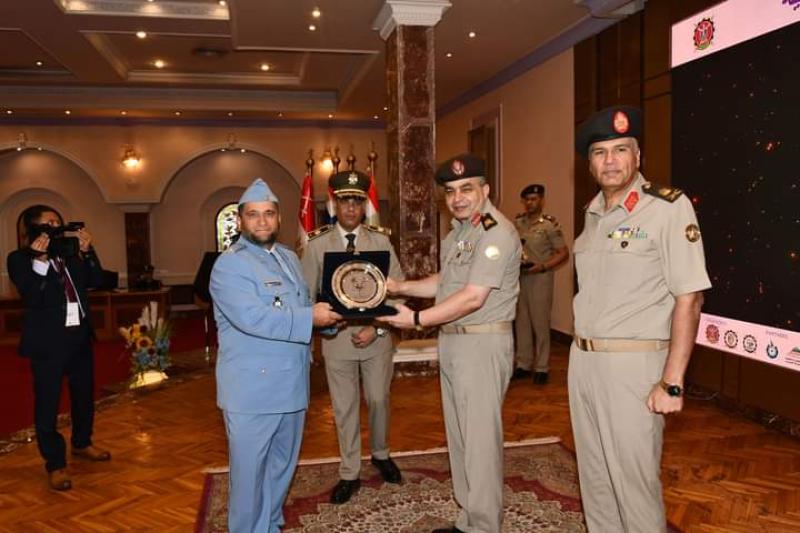 القوات المسلحة تكرم الفائزين بمسابقة الكلية الفنية العسكرية الدولية السادسة للإبتكار