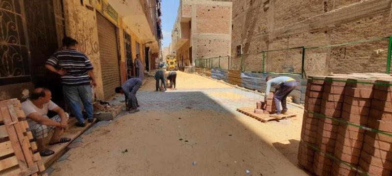 محافظة الجيزة تبدأ تطوير شوارع أرض اللواء والعجوزة