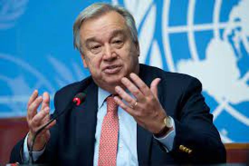 الأمين العام للأمم المتحدة أنطونيو جوتيرش