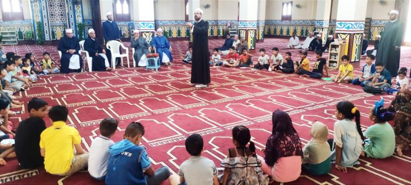 أوقاف مطروح: تكريم الأطفال المشاركين فى برنامج حق الطفل بمدينة الحمام