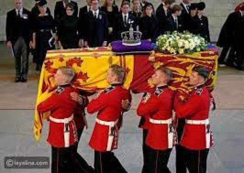 مراسم تشييع جثمان الملكة إليزابيث الثانية