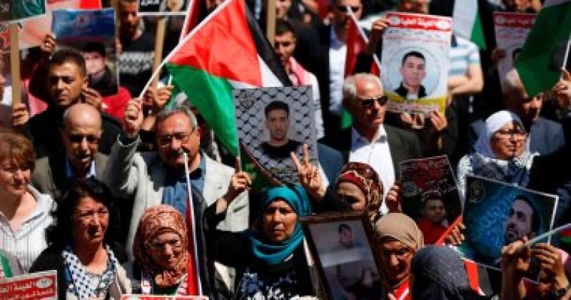 مظاهرات فلسطينية تضامنا مع الأسرى