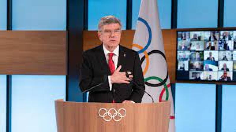 توماس باخ رئيس اللجنة الأوليمبية الدولية