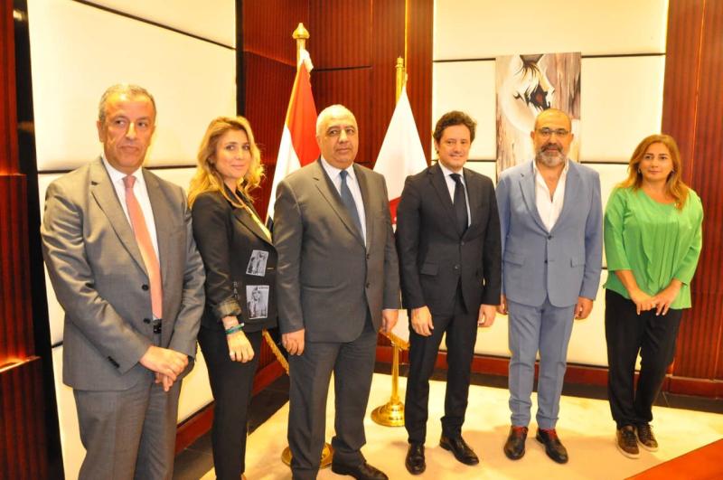 وزير الإعلام اللبناني يزور مدينة الإنتاج الإعلامي