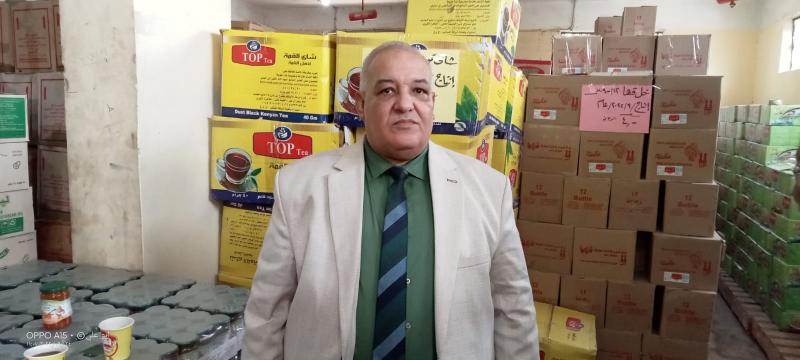 خالد فكري رئيس القطاع التجاري بالشركة المصرية لتجارة الجملة