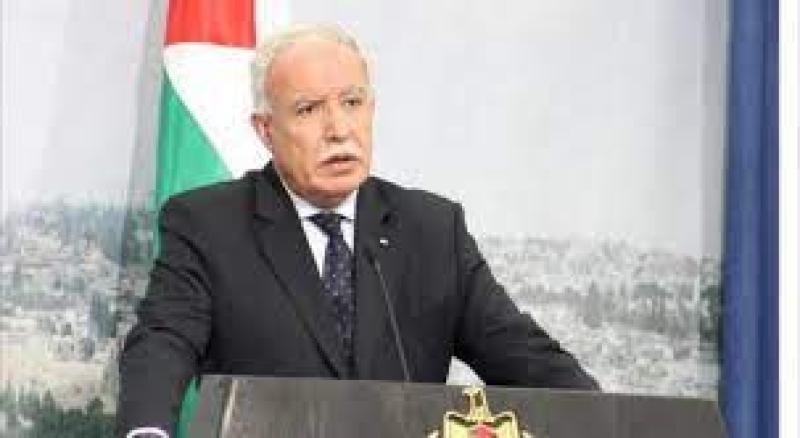وزير الخارجية الفلسطينى 
