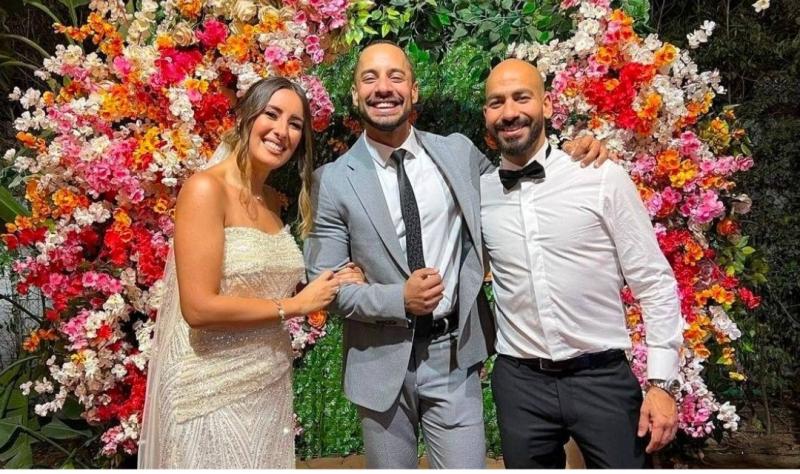عمرو وهبة يحتفل بزواج صديقته الفنانة جيلان علاء عبر صفحته على إنستجرام