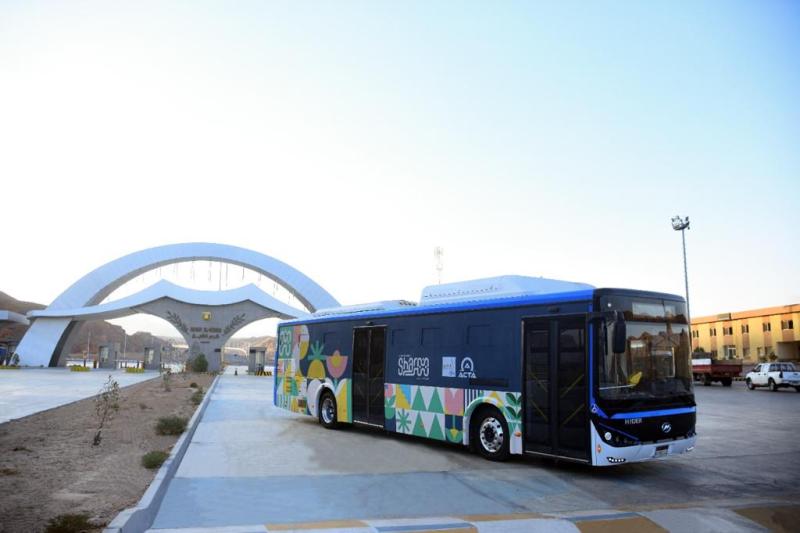 جي بي أوتو توفر حافلات كهربائية لتنقلات المشاركين فى قمة المناخ