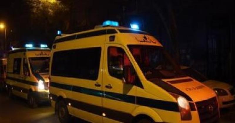 مصرع وإصابة 8 في تصادم بين عدة سيارات في بني سويف
