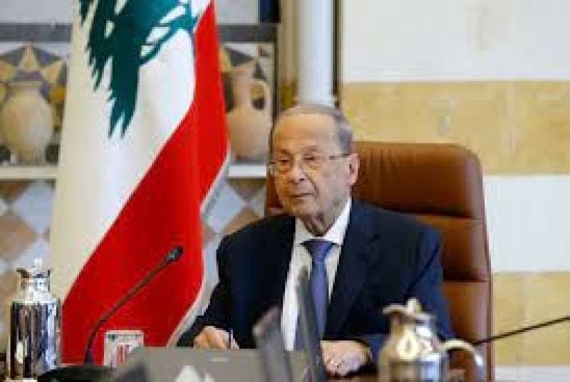 الرئيس اللبناني يبحث ترتيبات ترسيم الحدود البحرية رسميا مع إسرائيل
