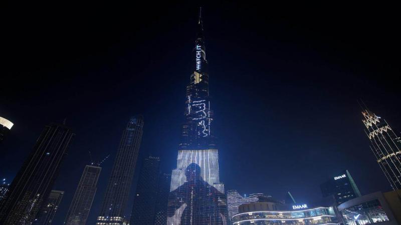 برج خليفة يضيء بالسلسلة الوثائقية ”أم الدنيا” أحدث أعمال منصة WATCH IT (صور)