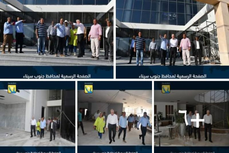 فودة يوجه بتكثيف اعمال النظافة استعدادا لافتتاح مجلس المدينة والحديقة المركزية بشرم الشيخ