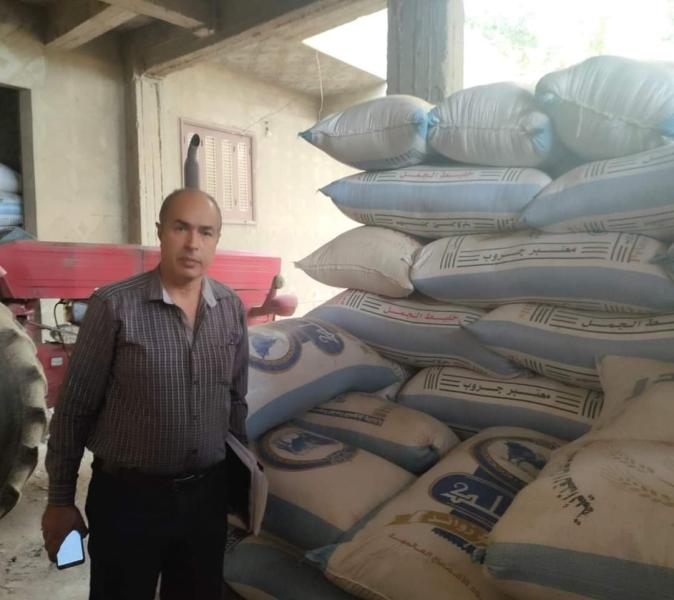 ضبط ١٣ طن أرز فى حملة تموينية بالسنبلاوين قبل بيعها في السوق السوداء 