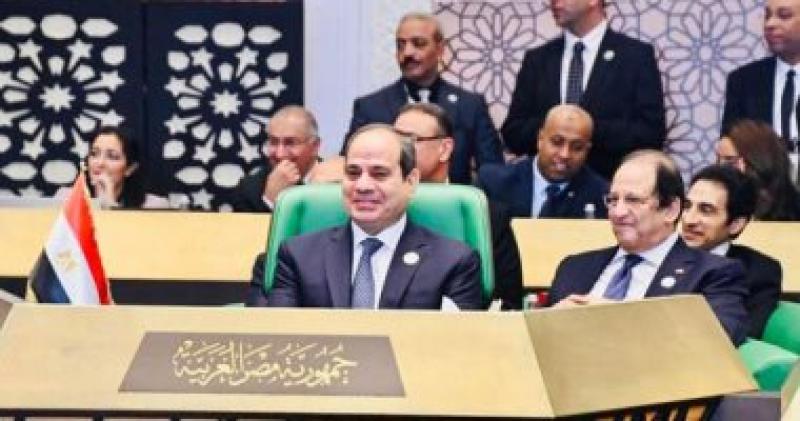 الرئيس السيسى بالقمة العربية