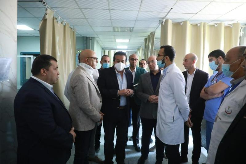 جوله وزير الصحة لعدد من المنشآت الطبية بمحافظة بني سويف