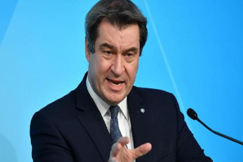 رئيس حكومة ولاية بافاريا الألمانية ماركوس زودر