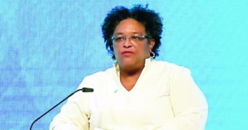 رئيسة وزراء باربادوس ميا موتلي