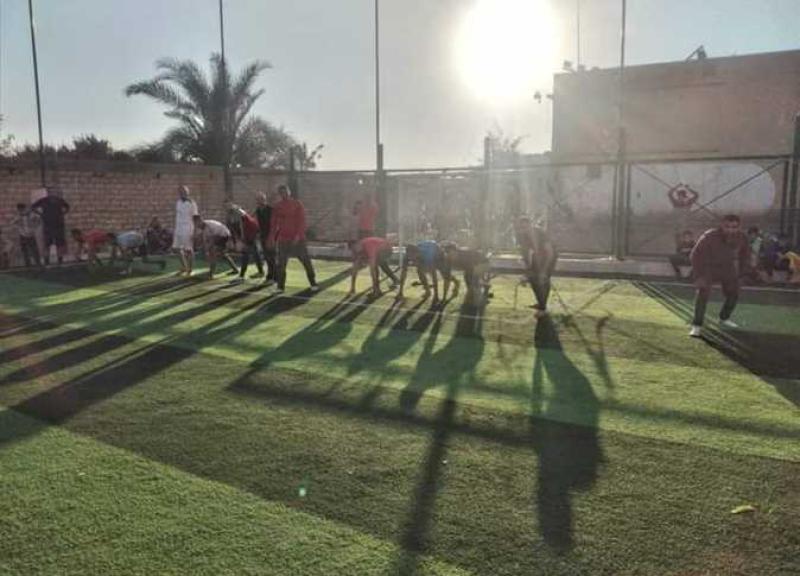 أنشطة رياضية متنوعة داخل مراكز شباب سمالوط في المنيا