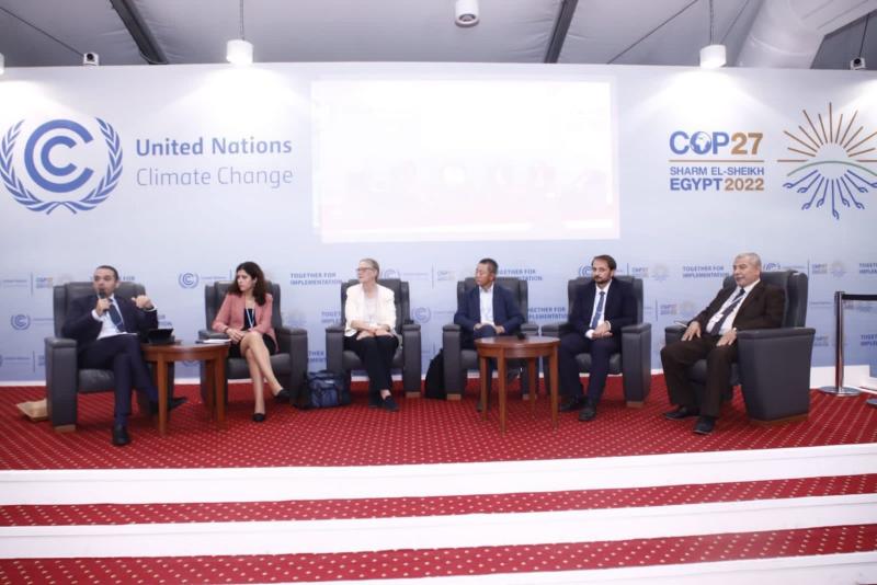العربية للسبائك ومصر للقياس والتحكم MMC يضعان حلول لإزالة الكربون من صناعة الصلب بمؤتمر المناخ كوب 27