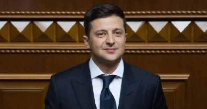 الرئيس الأوكرانى فولوديمير زيلنسكى