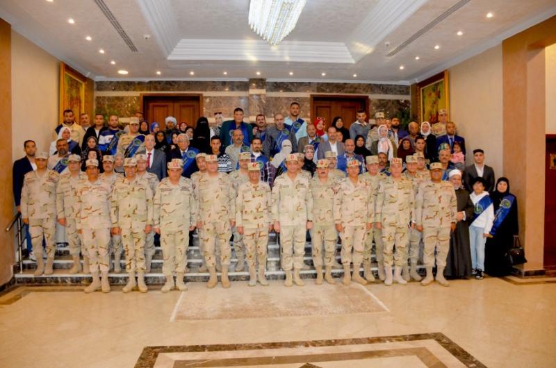 المنطقة المركزية العسكرية تنظم إحتفالية لتكريم أسر الشهداء ومصابى العمليات الحربية