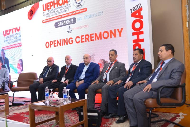 جامعة أسيوط تشهد إنطلاق أعمال المؤتمر الأول لجمعية صعيد مصر لأمراض الدم وأورام الأطفال
