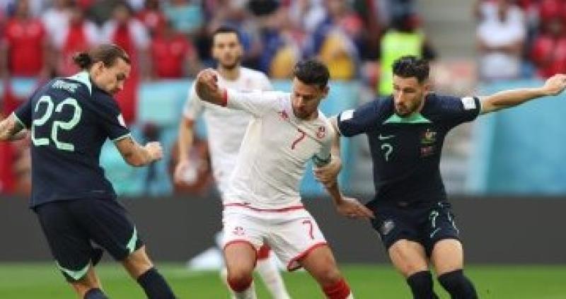 تونس يقع في فخ الهزيمة أمام استراليا بكأس العالم