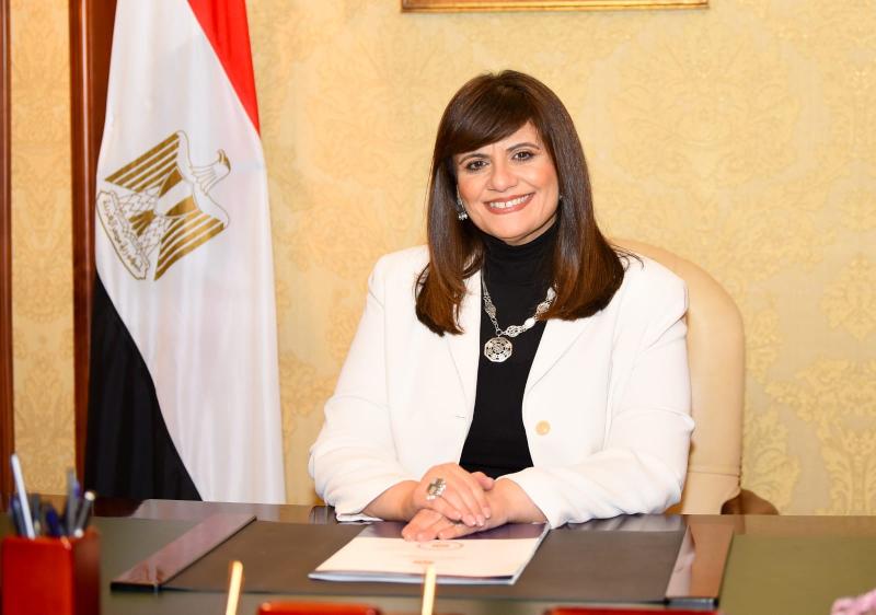 وزيرة الهجرة تلتقى الجالية المصرية فى جدة خلال زيارتها للسعودية