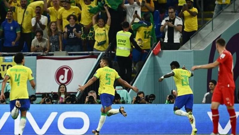 البرازيل تخطف فوزا صعبا علي حساب سويسرا وتتأهل لدور ال16