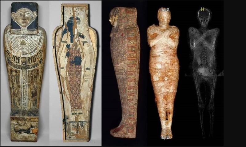 التحنيط والسيدة المجهولة في وراسو.. دراسة مصرية تؤكد نفي حمل المومياء بالصور