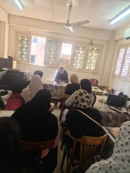 فاعليات التدريب الميداني لطالبات علم الاجتماع بآداب المنيا