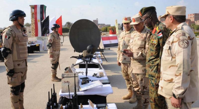استمرار فعاليات التدريب المصري السوداني «حارس الجنوب -2 »
