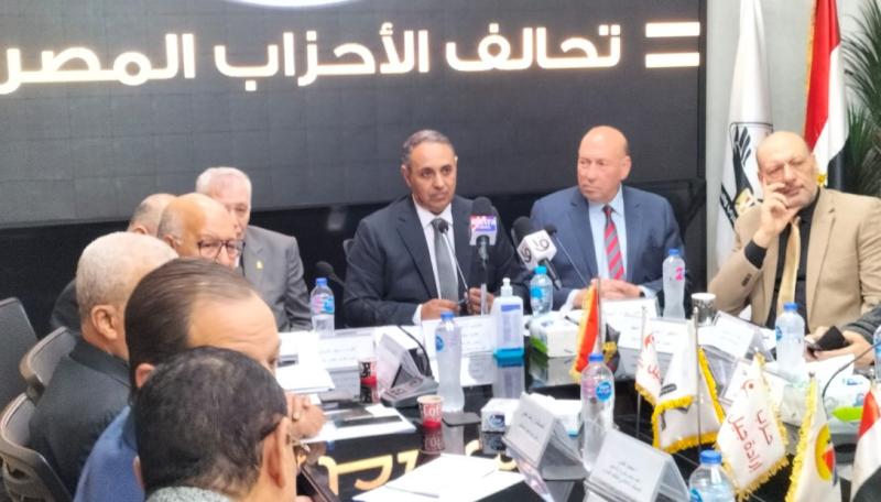 بالصور : النائب تيسير مطر:تحالف الاحزاب المصرية داعم للرئيس السيسى ومؤسسات الدولة المصرية