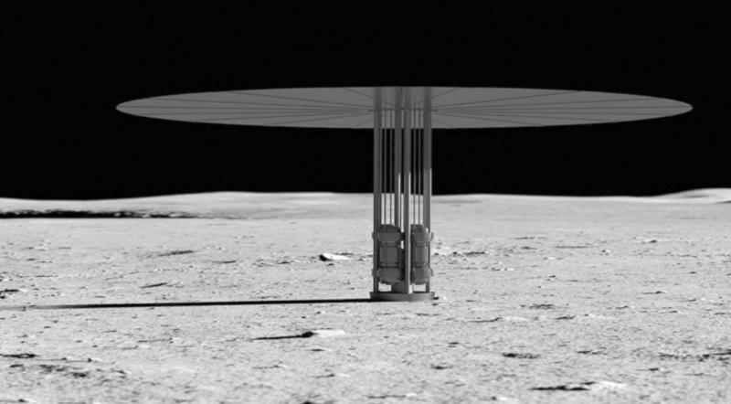 إتفاقية بين إينيا ووكالة الفضاء الإيطالية لإنتاج الطاقة على القمر بإستخدام مفاعلات صغيرة