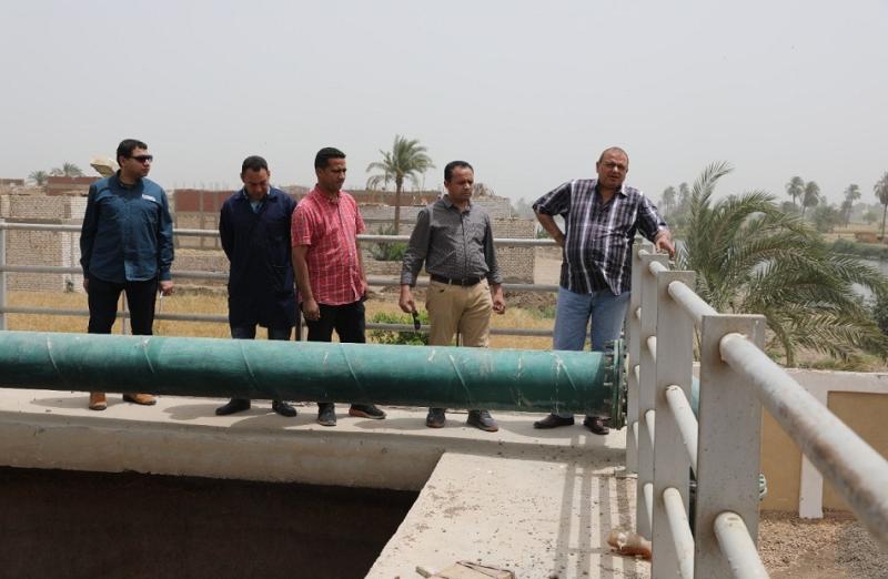 مياه المنيا: استمرار أعمال الصيانة والإحلال والتجديد بمحطات المياه والصرف الصحي