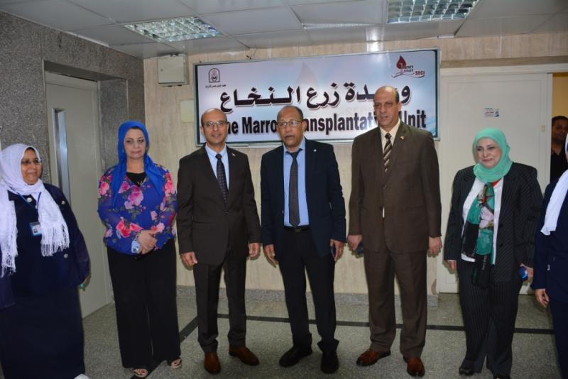 رئيس جامعة أسيوط يعلن استئناف العمل بوحدة زرع النخاع بمعهد جنوب مصر للأورام