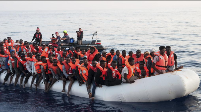 قارب مهاجرين ـ صورة أرشيفية