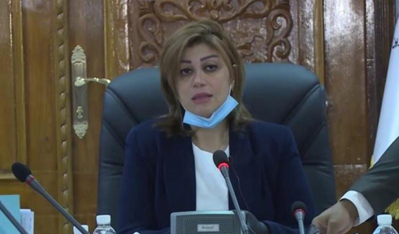 وزيرة الهجرة والمهجرين العراقية، إيفان فائق جابرو