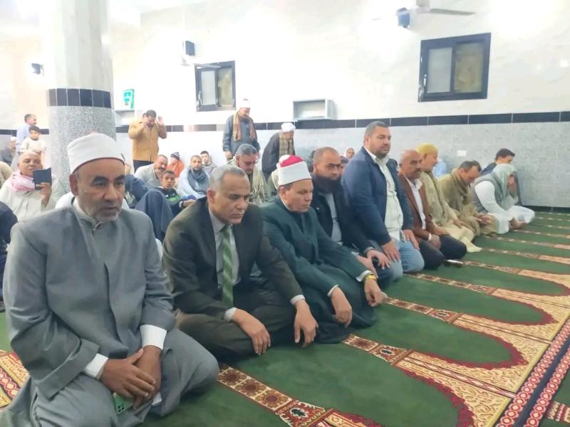 محافظ بني سويف يُنيب رئيس مدينة ناصر لافتتاح مسجد الرحمن 