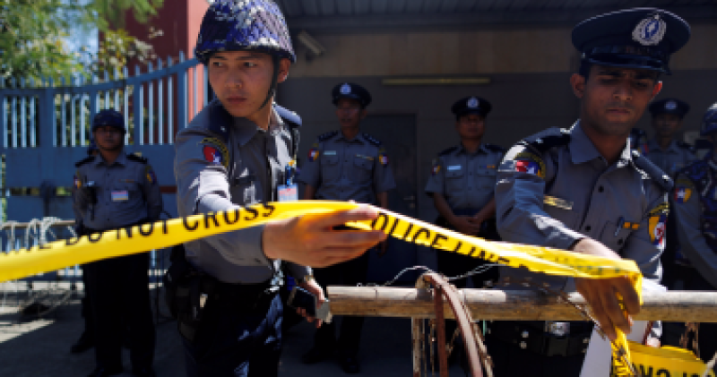 شرطة ميانمار - صورة أرشيفية