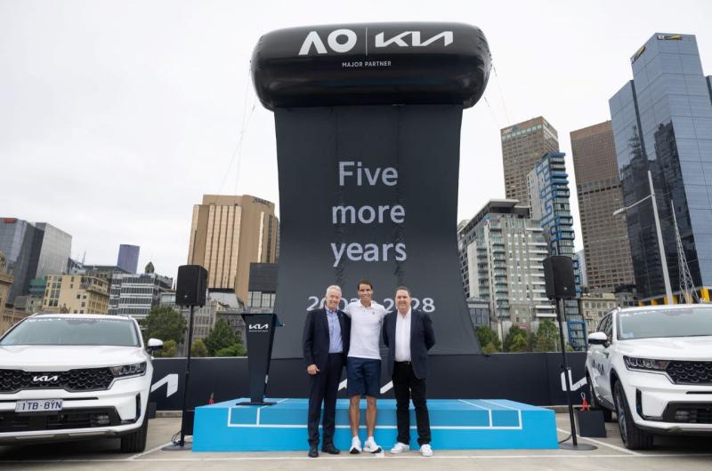 أسطول سيارات من كيا لنقل لاعبى بطولة أستراليا المفتوحة للتنس 2023