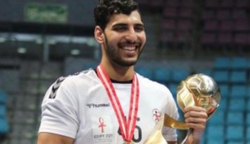 سيف الدرع أفضل لاعب فى مباراة مصر و بلجيكا ببطولة العالم لليد